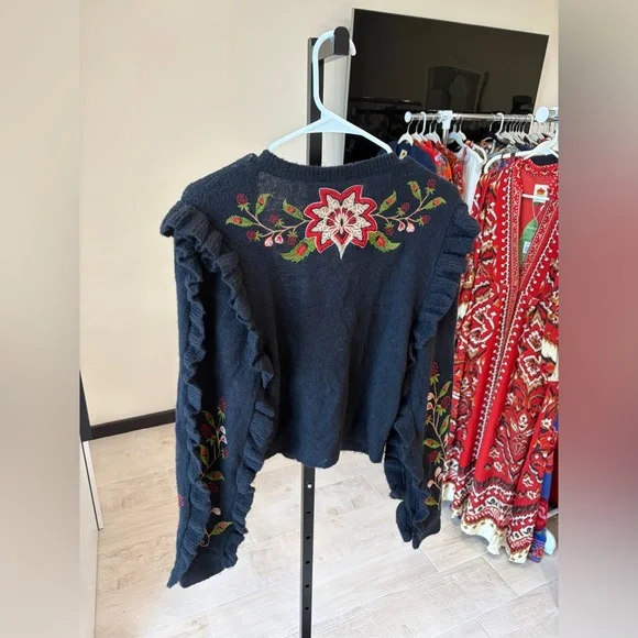 Farm Rio: Black Berry Embroidery Knit
Cardigan - Picture 9 of 12